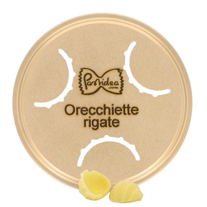 Pastidea - Matrize Bronze - Orecchiette gestreift 15mm - kompatibel mit Kenwood Pasta Fresca oder mi
