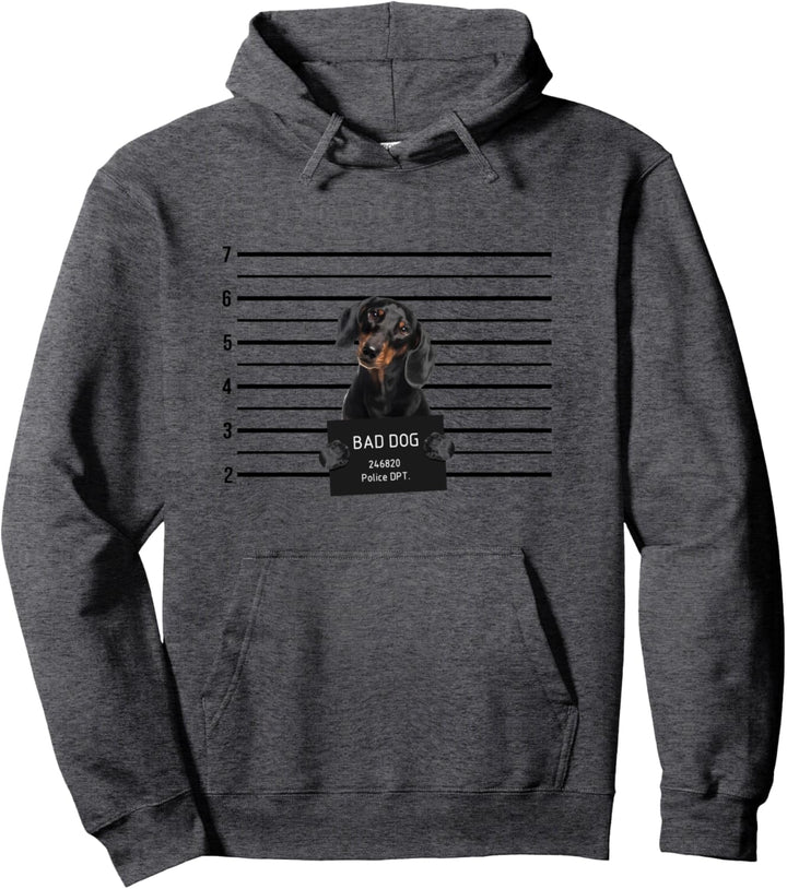 Tasse mit Dackel-Motiv, lustiger Dackel Pullover Hoodie