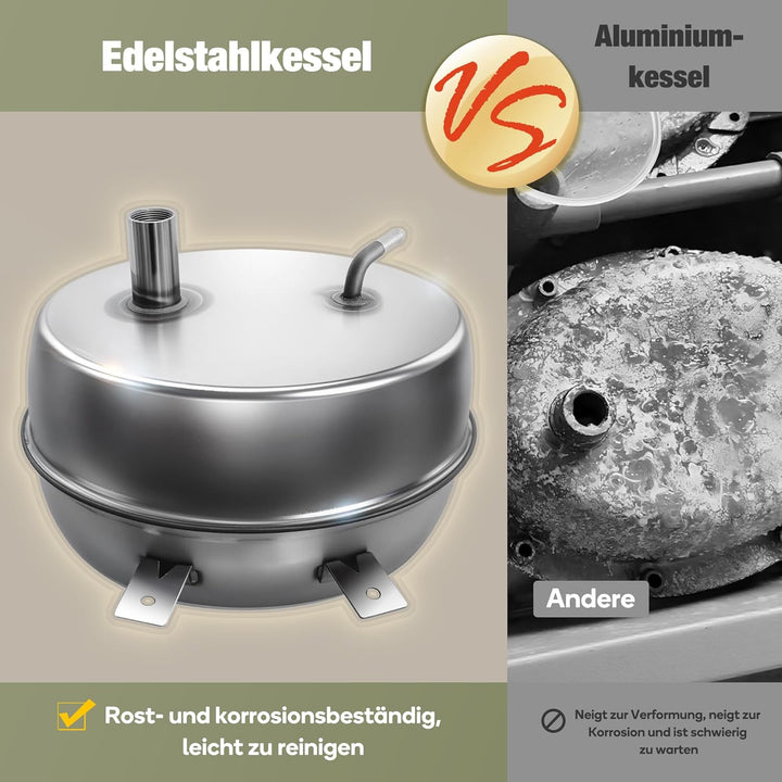 Newbealer Dampfreiniger, 1500W Handdampfreiniger, Max. 3 bar Dampfdruck, 1,5L Wassertank, 45 Min Lau