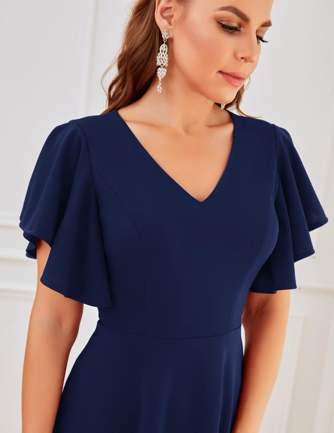 bridesmay Damen Kleider Vintage Kleider 50er Jahre Rockabilly A Line Cocktailkleid Abendkleider Eleg