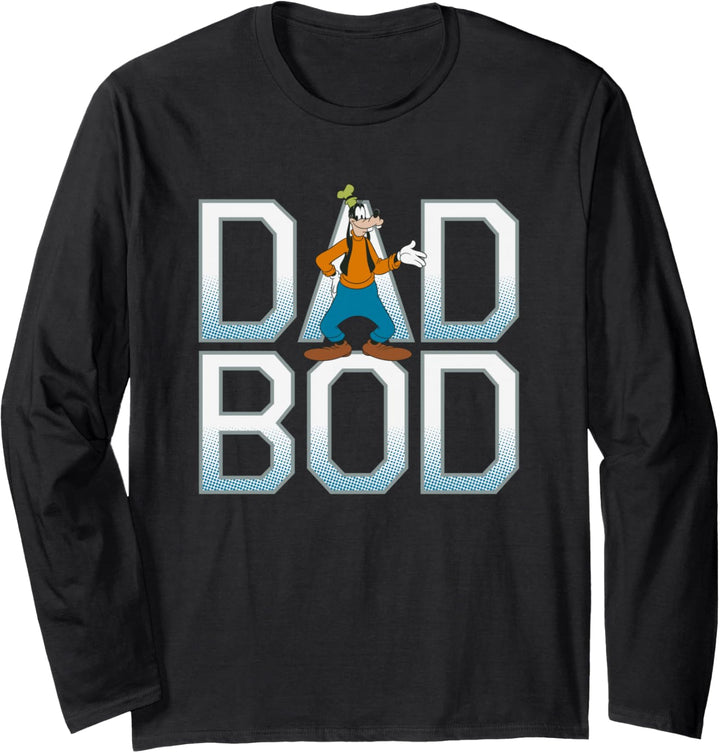 Disney Goofy Dad Bod Langarmshirt