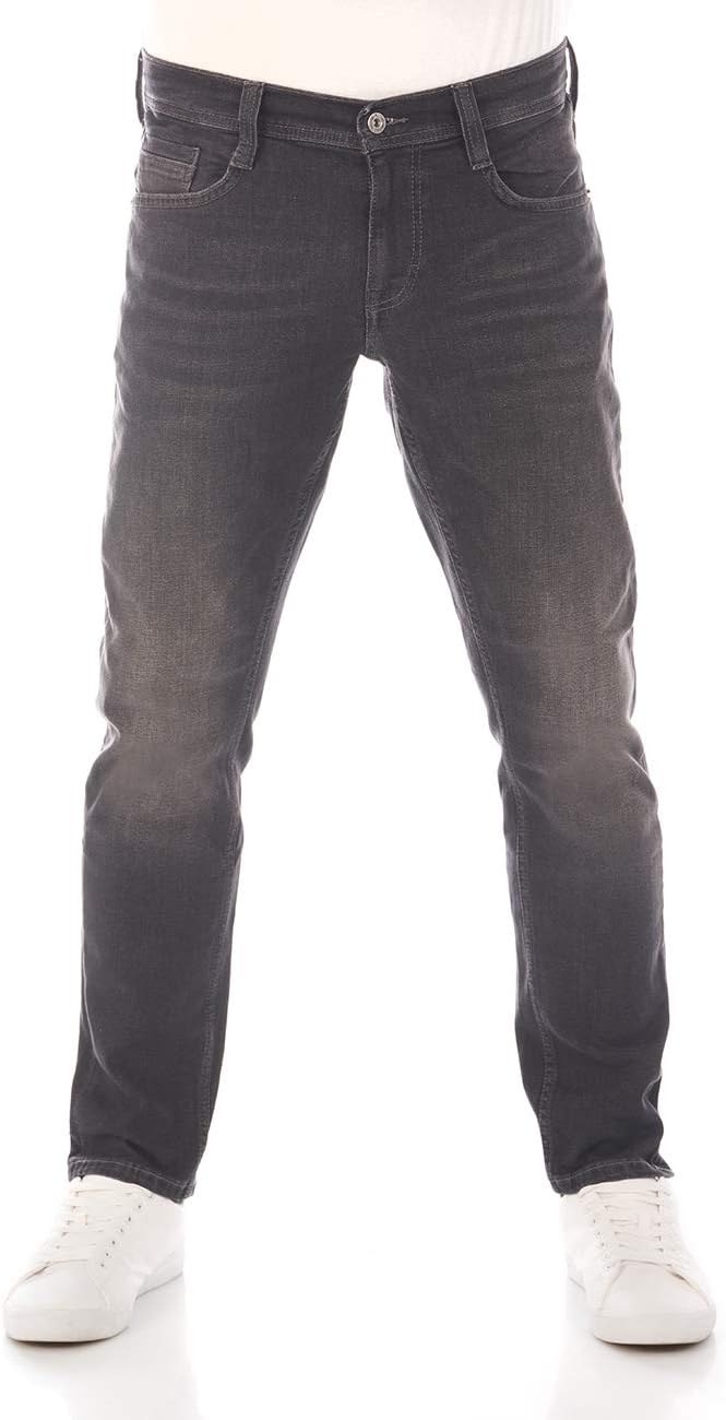 MUSTANG Herren Jeans Hose Oregon Tapered 32W / 36L Denim Black (883), 32W / 36L Denim Black (883)