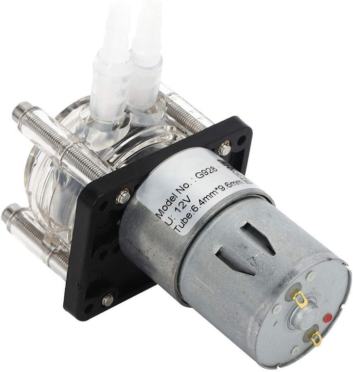 Fafeicy 12V Peristaltikpumpe G928, 500 ml/min Peristaltikpumpe mit grossem Durchfluss Hochwertige Do