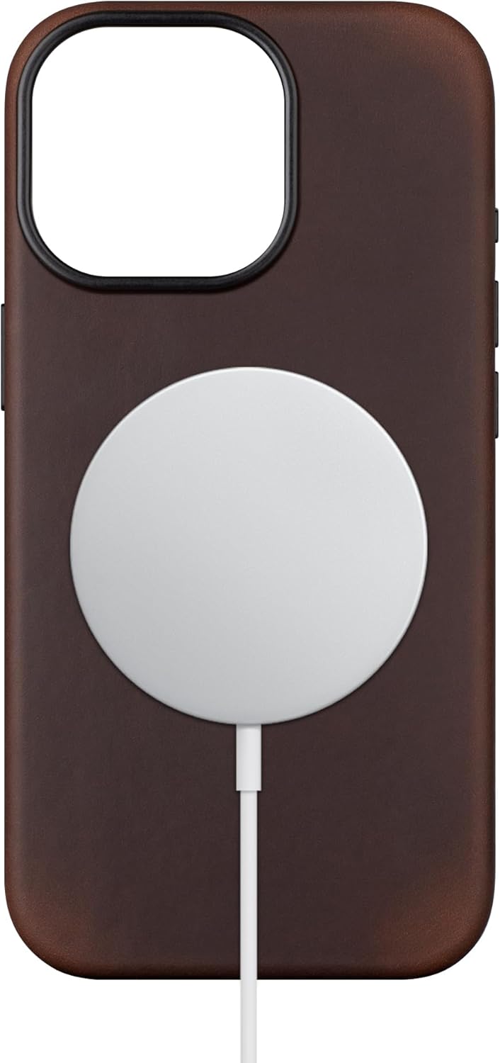 maogoam für iPhone 13 Pro Max Tasche Leder, Echtes Crazy Horse Leder Etui für iPhone 13 Pro Max 6.7"