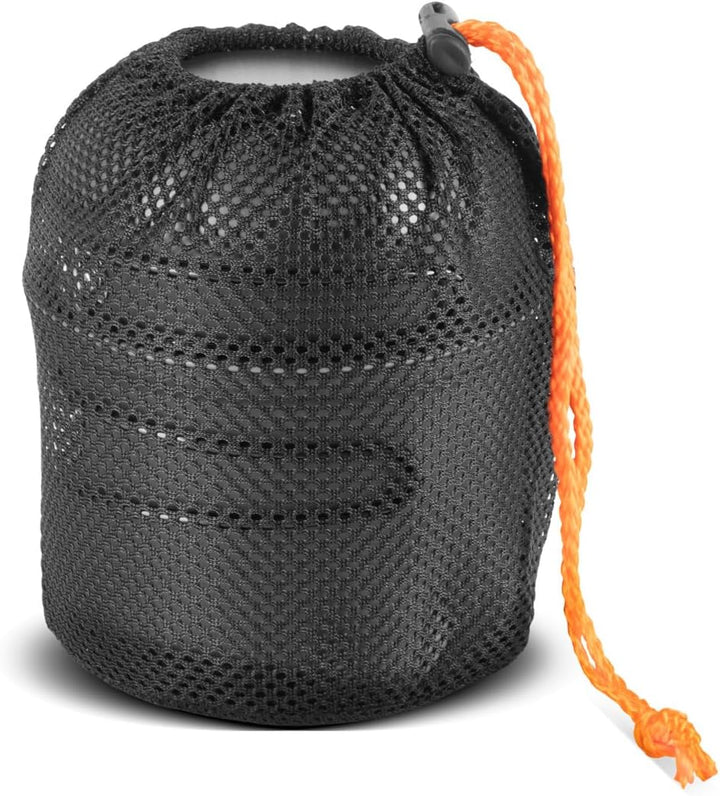 STAHLWERK Camping Kochtopf-Set 4-teilig aus Aluminium, Outdoor Kochgeschirr mit Antihaftbeschichtung