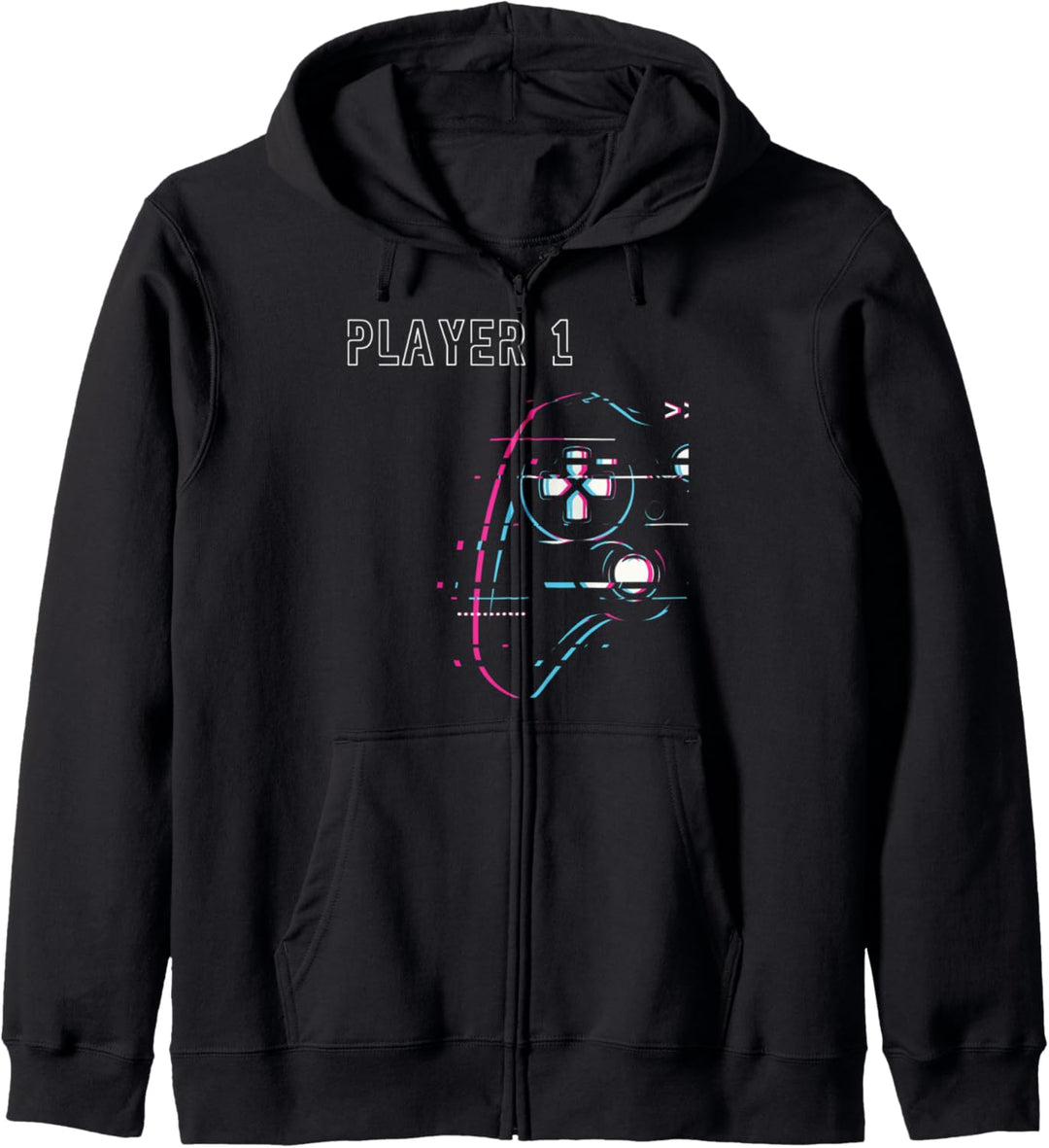 Zocker Paar - Player 1 Player 2 - Gamer Team Kapuzenjacke