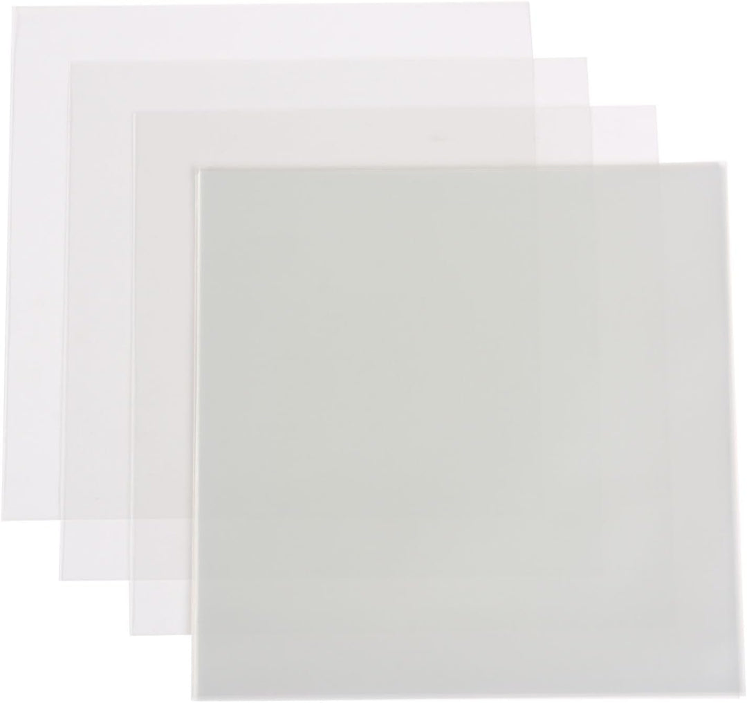 1000 Stück Premium Single Schutzhüllen hoch transparent 185x185 mm Vinyl 7 Zoll Sleeve