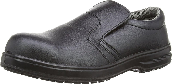 Portwest Steelite Sicherheitsslipper S2, Grösse: 39, Farbe: Schwarz, FW81BKR39 39 EU Schwarz, 39 EU