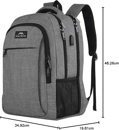 MATEIN Reise Laptop Rucksack 15.6 Zoll Multifunktion Notebook Laptoprucksack Business Arbeit Backpac