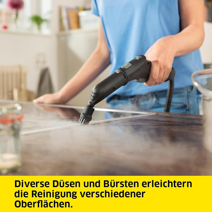 Kärcher Dampfreiniger SC 3 Deluxe, Dampfdruck: 3,5 bar, Aufheizzeit: 30 s, Leistung: 1.900 W, Fläche