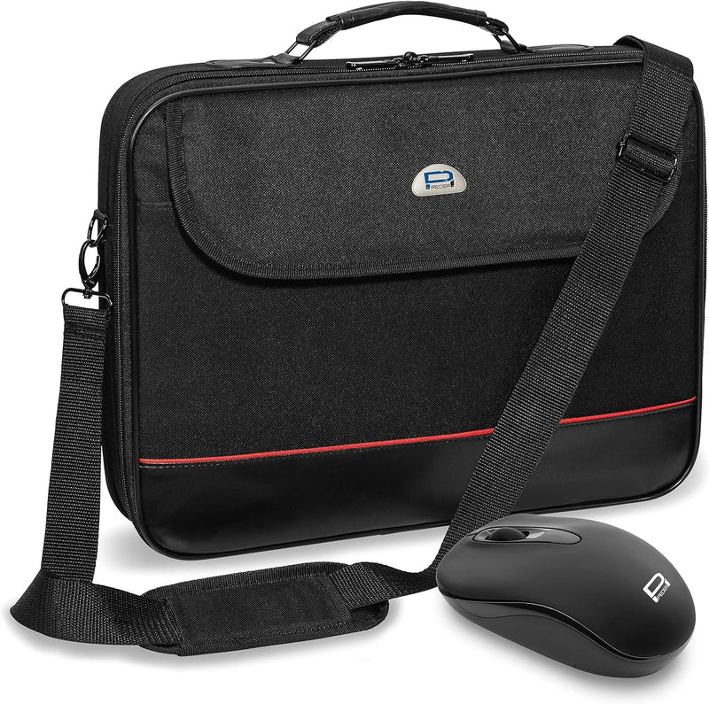 PEDEA - Laptoptasche Trendline Notebook-Tasche bis 18,4 Zoll (46,7cm) inkl. schnurloser Maus I Noteb