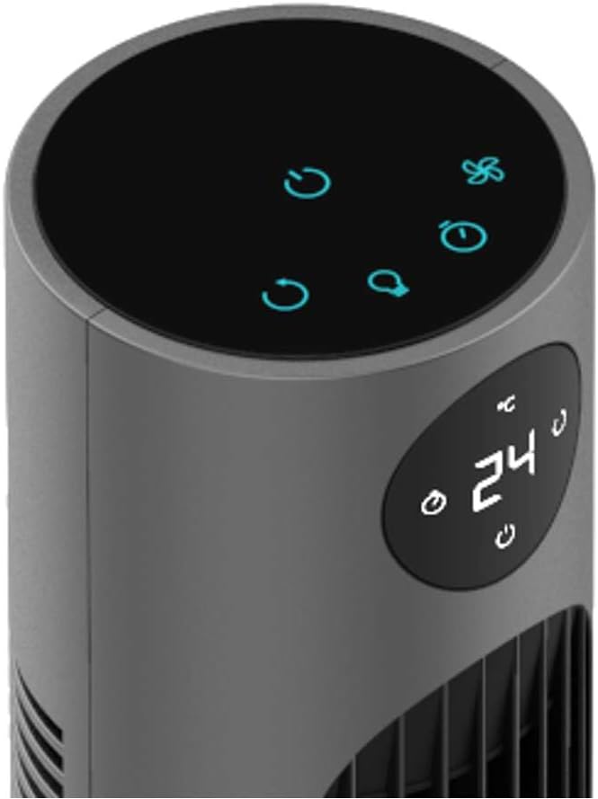 Cecotec - Turmventilatoren EnergySilence 800 Skyline Smart, 60 W Leistung, LED-Touchscreen, Fernbedi