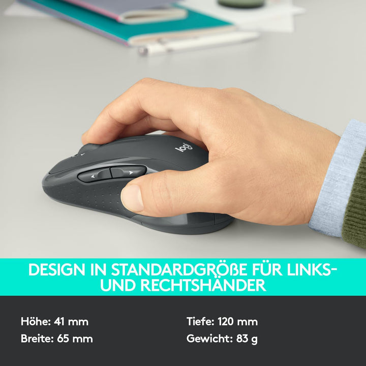 Logitech MK545 erweiterte drahtlose Tastatur und Maus, QWERTZ-Layout