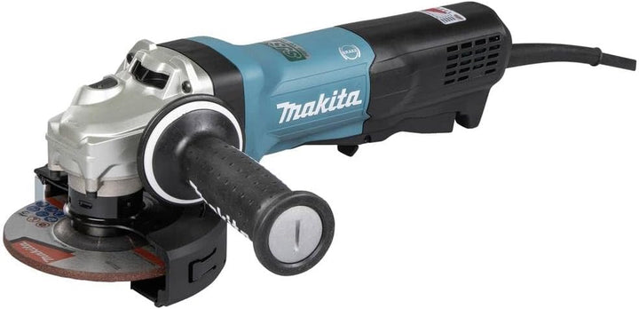 Makita GA5093X01 Winkelschleifer 125 mm, 1900 W, mit Bremse, Paddelschalter und Elektronik