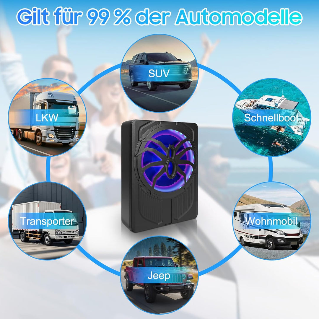 VINGVO Subwoofer Auto,10Zoll 800W Aktiv Subwoofer Für Auto,2.6 Ohm Ultra Flach Untersitz Subwoofer A
