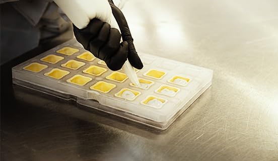 CHOCOLISSIMO Schokolade Geschenk - 10 handgemachte Pralinen in einer schicken Holzbox - Weihnachtssc