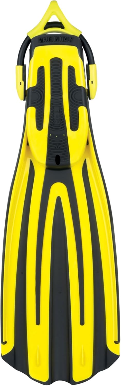 Seac PROPULSION S Geräteflossen mit Sling Straps (Bungees) Amarillo S/M, Amarillo S/M