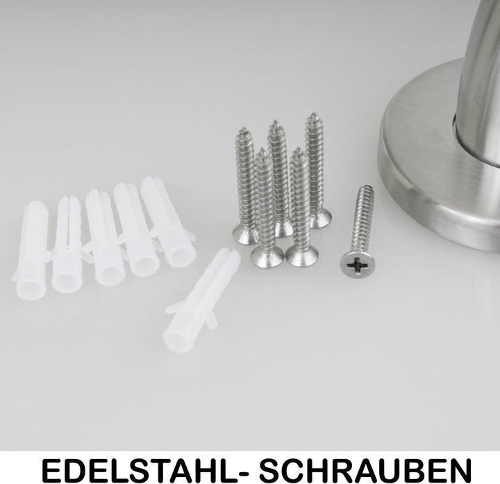 Haltegriff EDELSTAHL rostfrei Ø 30mm 250mm Badewannengriff Wandgriff Duschgriff Handgriff für Senior