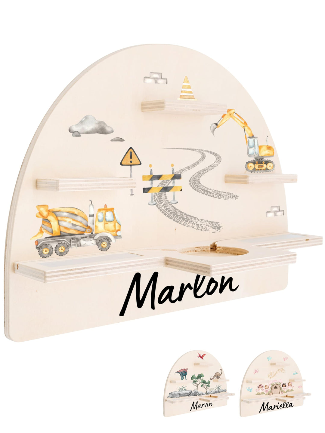 Personalisiertes Tonie Regal für Kinderzimmer - Magnetisches Toniebox Regal für Toniebox & Figuren m