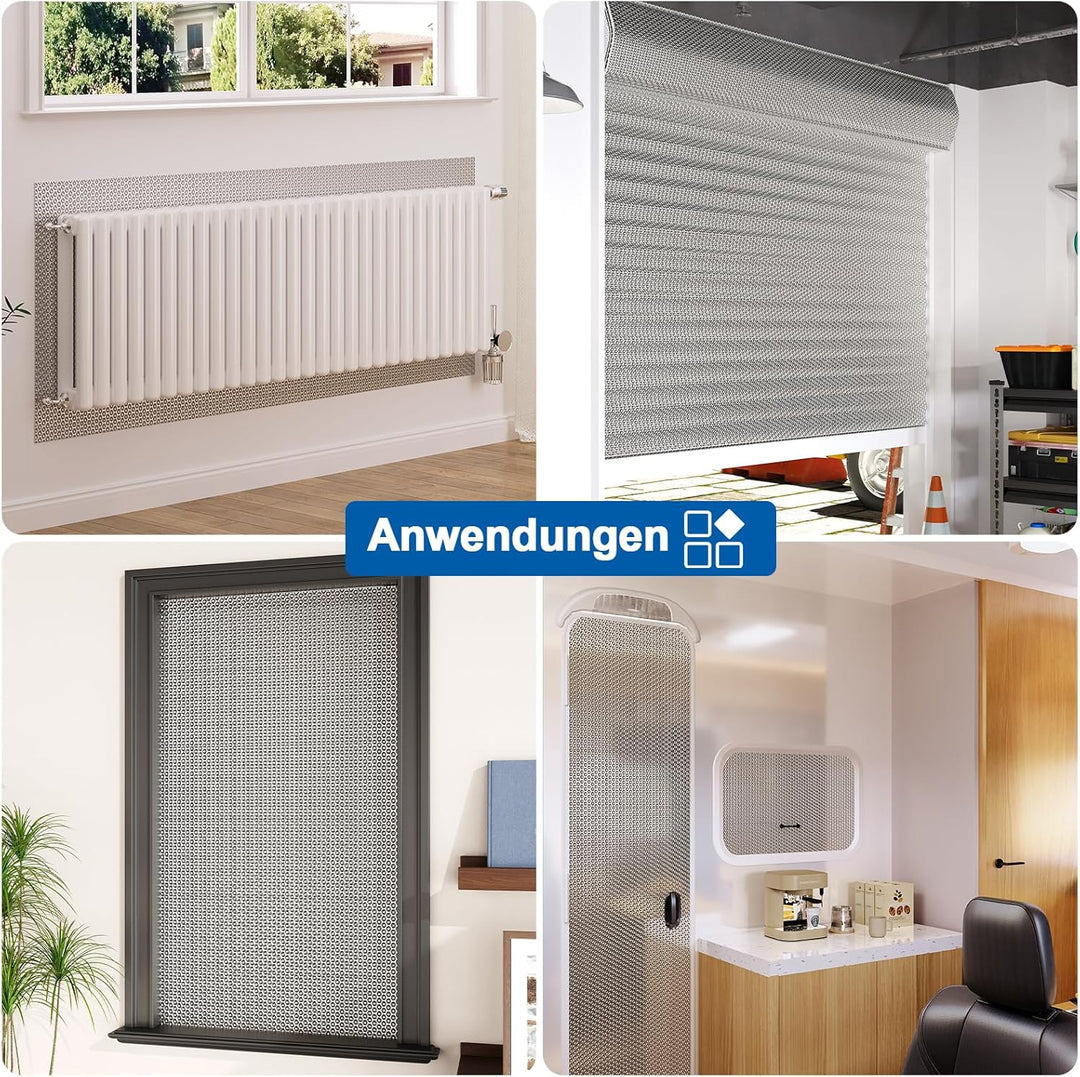 Aluminisierte Isolierfolie 60cm x 5m, 3mm Dicke Isolierung Dämmfolie Doppelseitige Alu-Luftpolsterfo