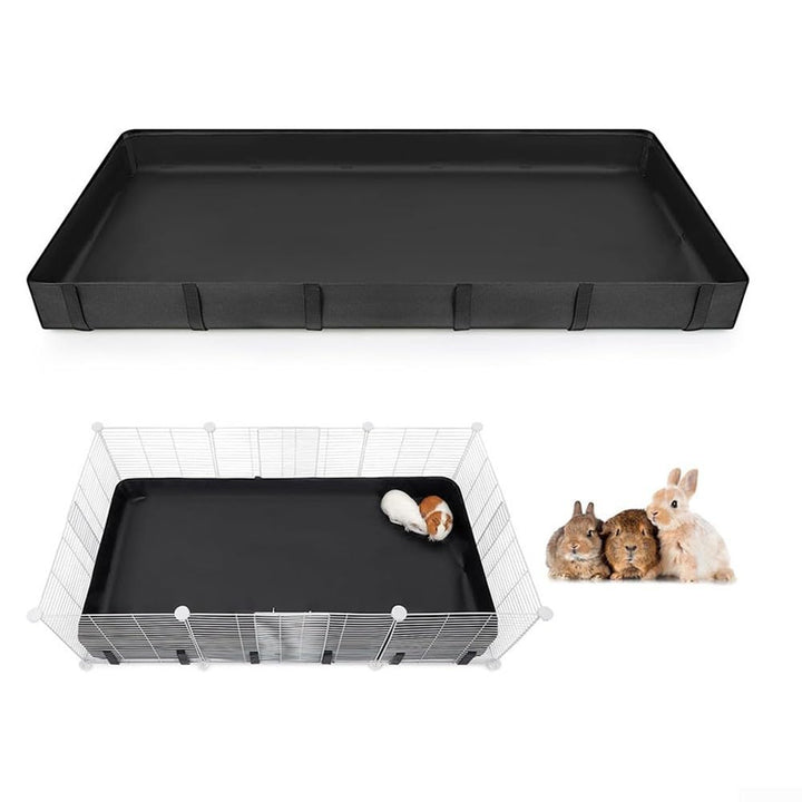 Meerschweinchen-Käfig-Auskleidung, wasserdichte Meerschweinchen-Plane, Unterseite für Gitter, Lebens