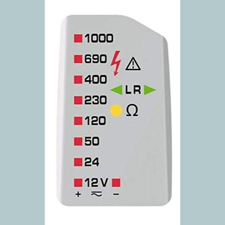 Benning Spannungsprüfer DUSPOL expert (Prüfart 2-polig, Messgerät für Elektrotechnik, Messbereich 12