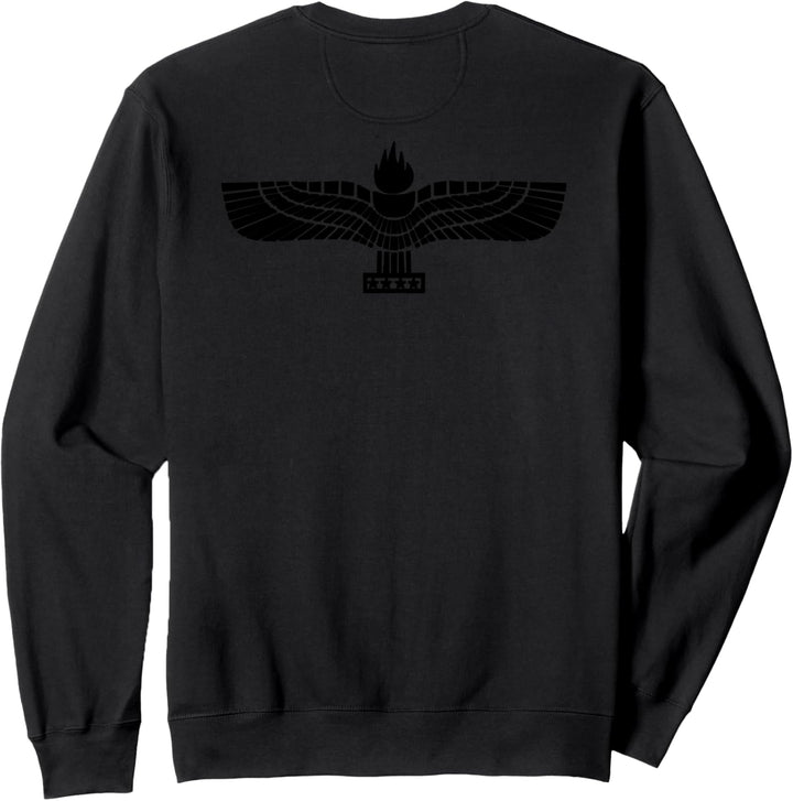 Aramaische Arame-Flagge Adler Fackel Syrisch Aramaic Sweatshirt