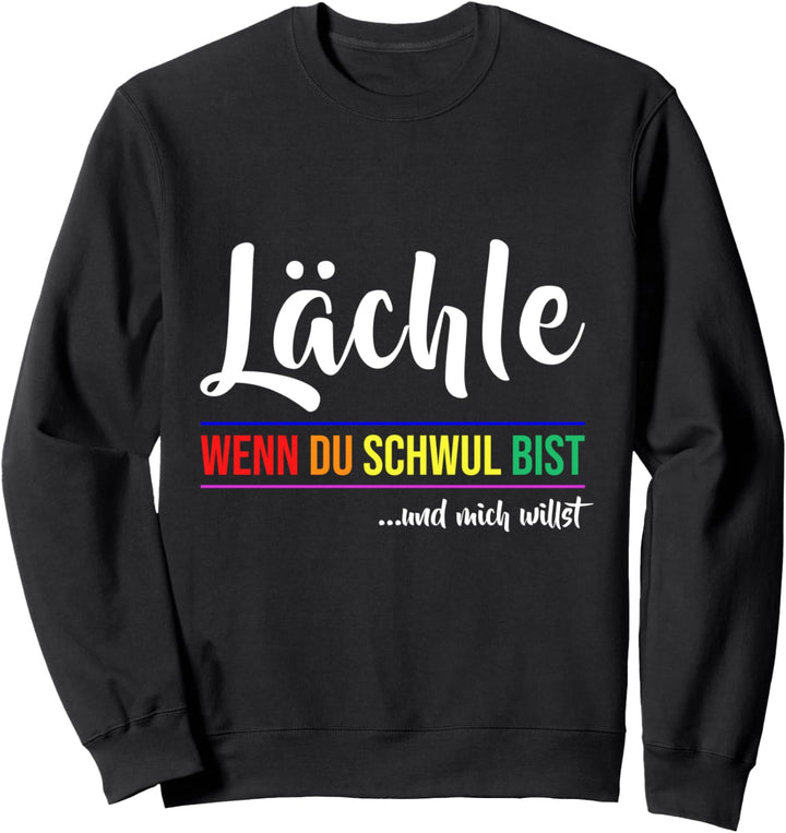 Schwul Gay Pride Regenbogen LGBTQ Homosexuell Liebe Geschenk Sweatshirt