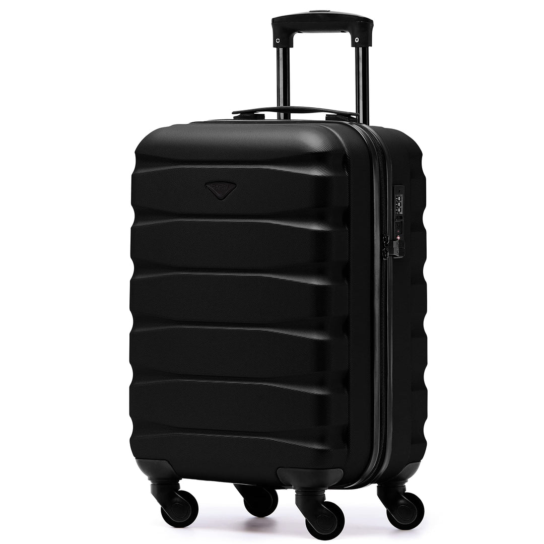 Flight Knight Leichte 4-Rad-abs-hartschalenkoffer Handgepack, Zugelassen Fur Uber 35 Fluggesellschaf