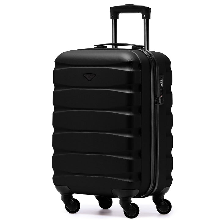 Flight Knight Leichte 4-Rad-abs-hartschalenkoffer Handgepack, Zugelassen Fur Uber 35 Fluggesellschaf