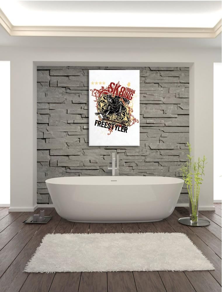 Ultimate grim reaper white Bild auf Leinwand, XXL riesige Bilder fertig gerahmt mit Keilrahmen, Kuns