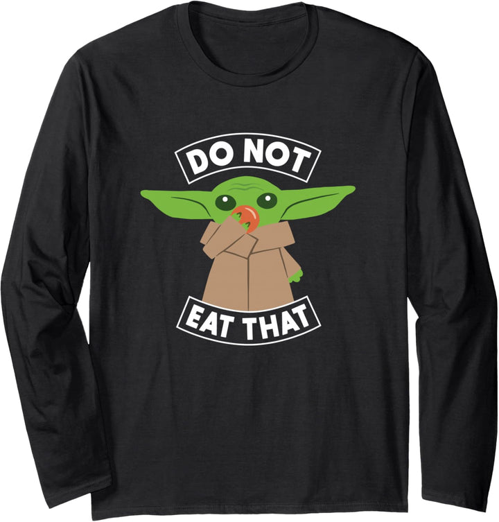 The Mandalorian The Child Don't Eat That Langarmshirt