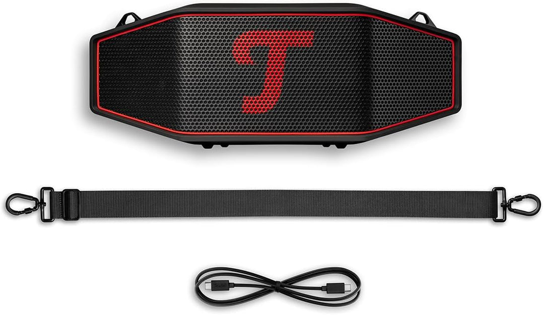 Teufel ROCKSTER Cross 2 Tragbarer Bluetooth Lautsprecher für drinnen und draussen, mit Langer Akkula