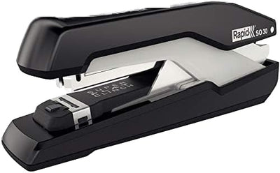 Rapid 5000546 Tacker Super Flachheftgerät (30 Blatt, Mühelos, Omnipress, Hochwertiges Ergonomisches