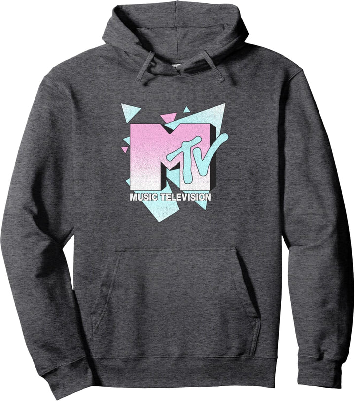 MTV Klassisches Fettdruck Logo Pullover Hoodie