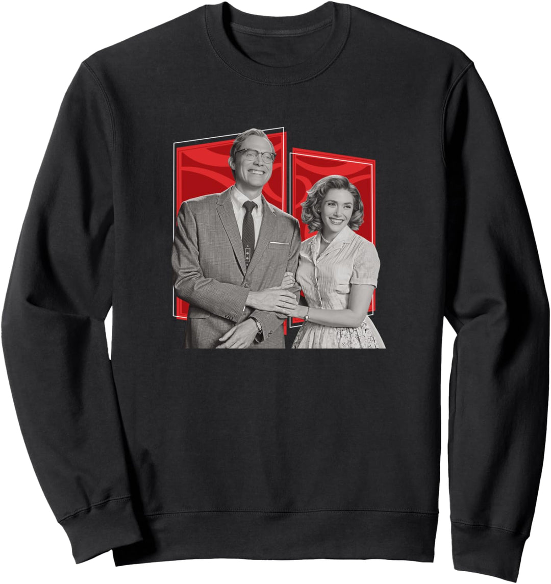 Marvel WandaVision Wanda & Vision Retro Pose Sweatshirt