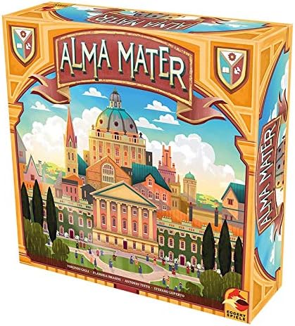 Eggertspiele | Alma Mater (Auflage 2022) | Expertenspiel | Strategiespiel | 2-4 Spieler | Ab 12+ Jah