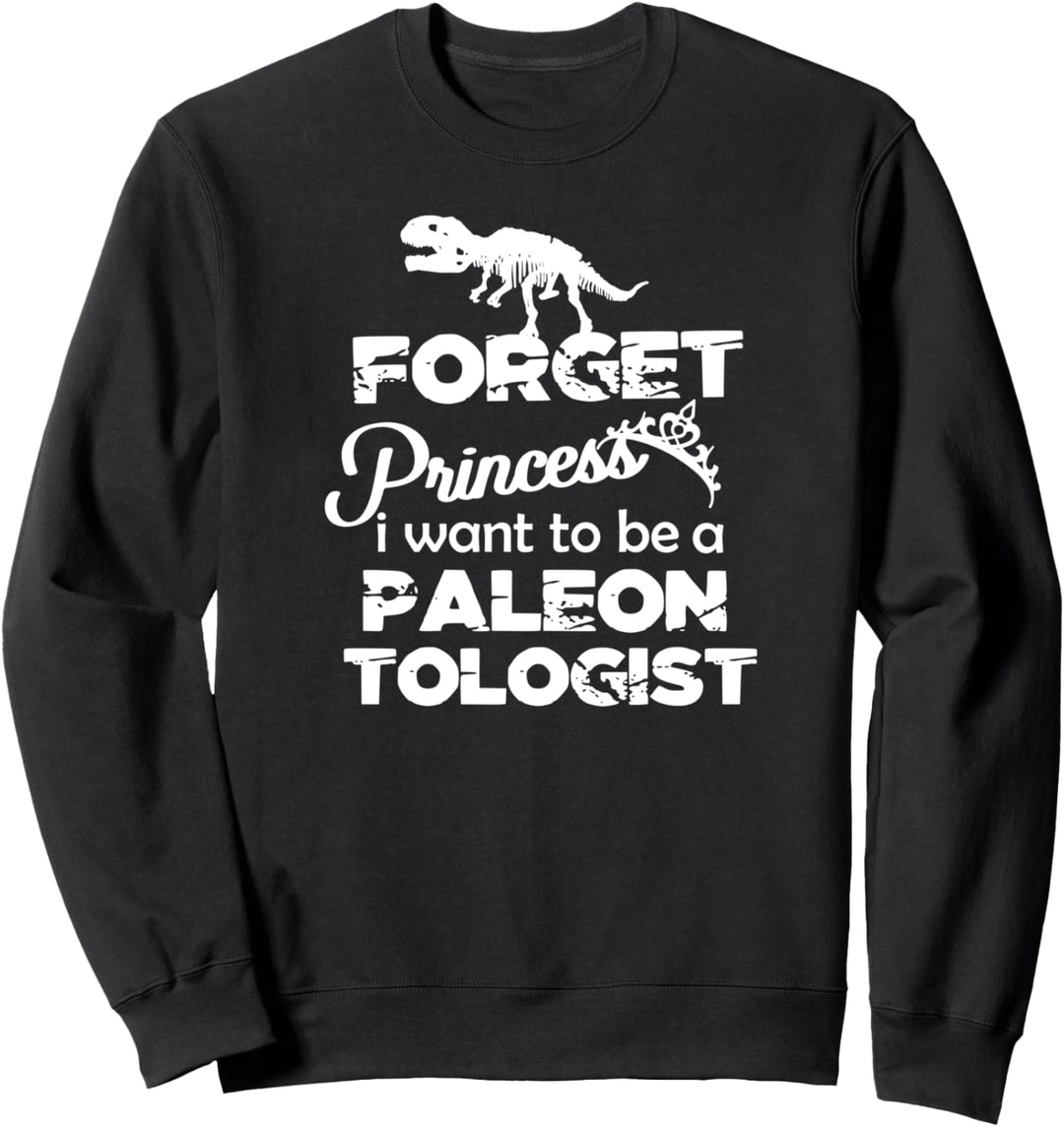 Mädchen Paläontologe Dinosaurier Geschenk prähistorische Sweatshirt
