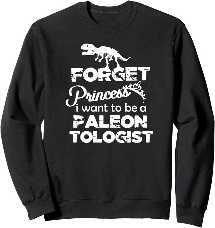 Mädchen Paläontologe Dinosaurier Geschenk prähistorische Sweatshirt