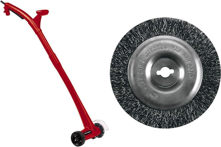 Einhell Elektrischer Fugenreiniger GC-EG 1410 (140 W, Leerlaufdrehzahl 1.200 1/min, ergonomischer Fü