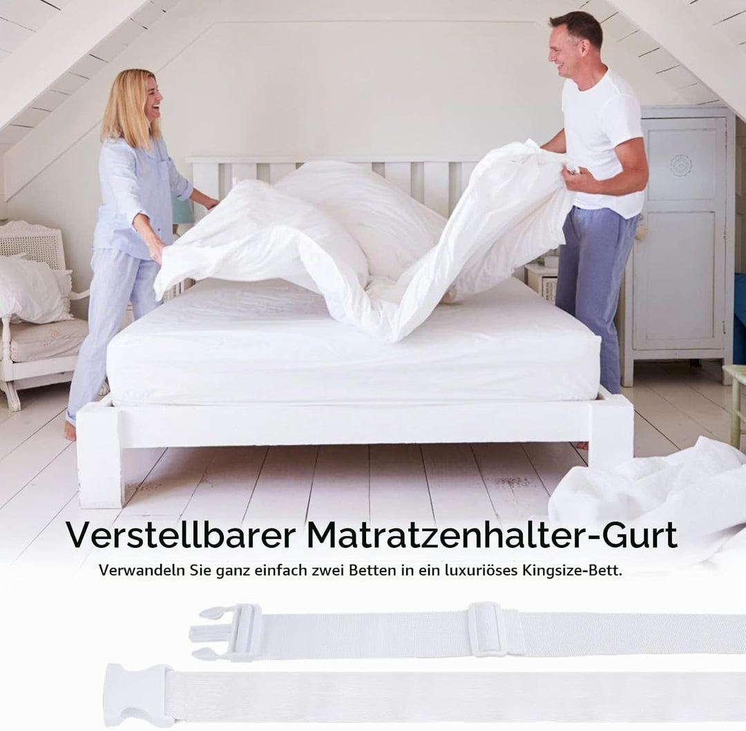 Matratzenhalter 32,8 Fuss - Verbindet zwei Matratzen zu einer grossen LiegeFläche | variabel einstel