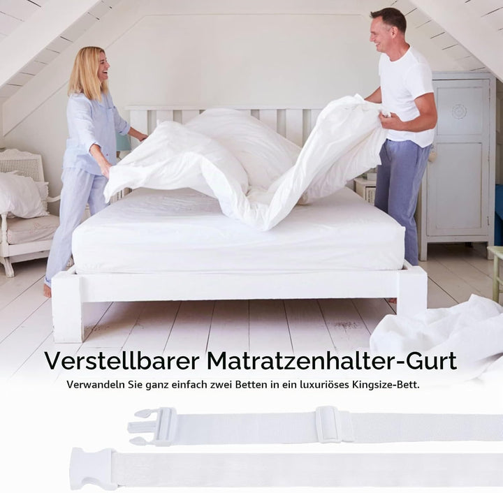 Matratzenhalter 32,8 Fuss - Verbindet zwei Matratzen zu einer grossen LiegeFläche | variabel einstel