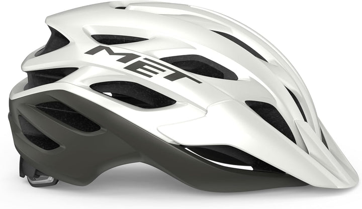MET Veleno Helm weiss/grau S, S