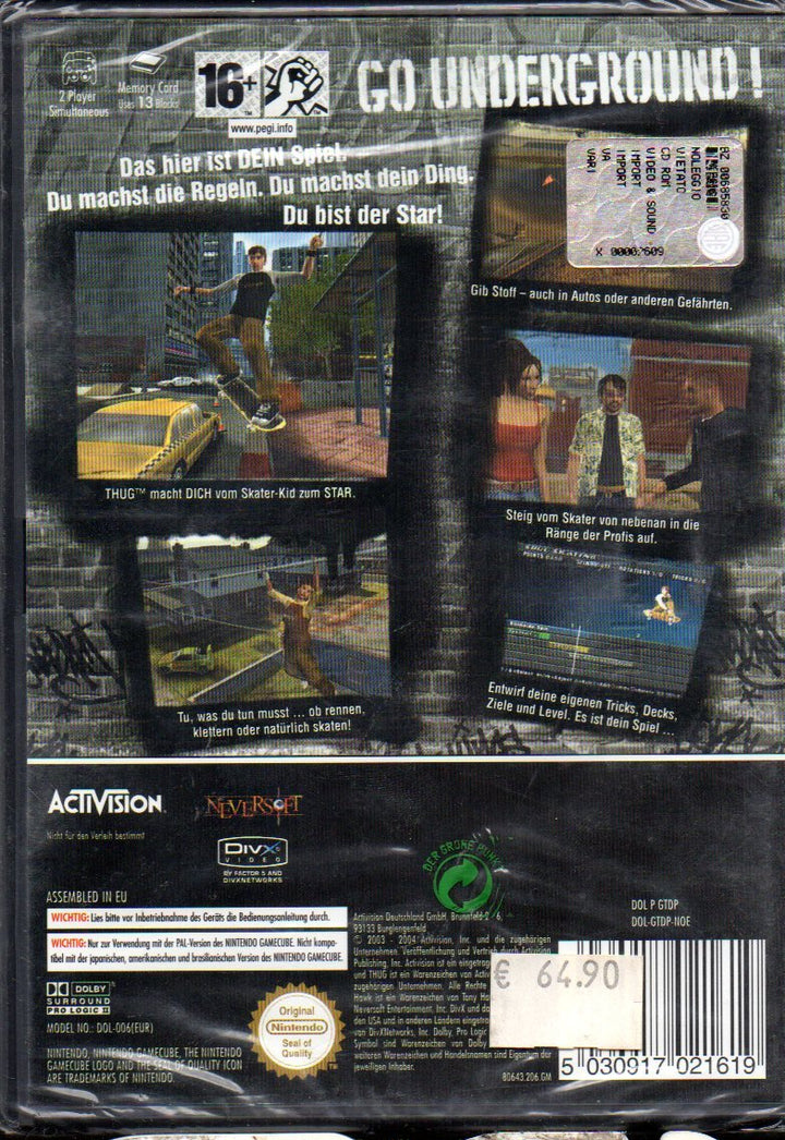 Tony Hawk's Underground