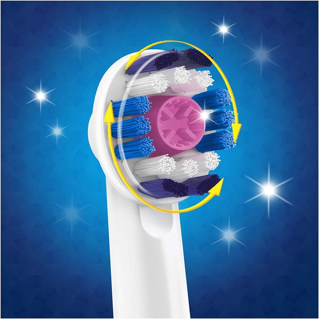 Braun Oral-B Aufsteckbürsten 3D White 4er Weiss 1 stück (4er Pack), Weiss 1 stück (4er Pack)