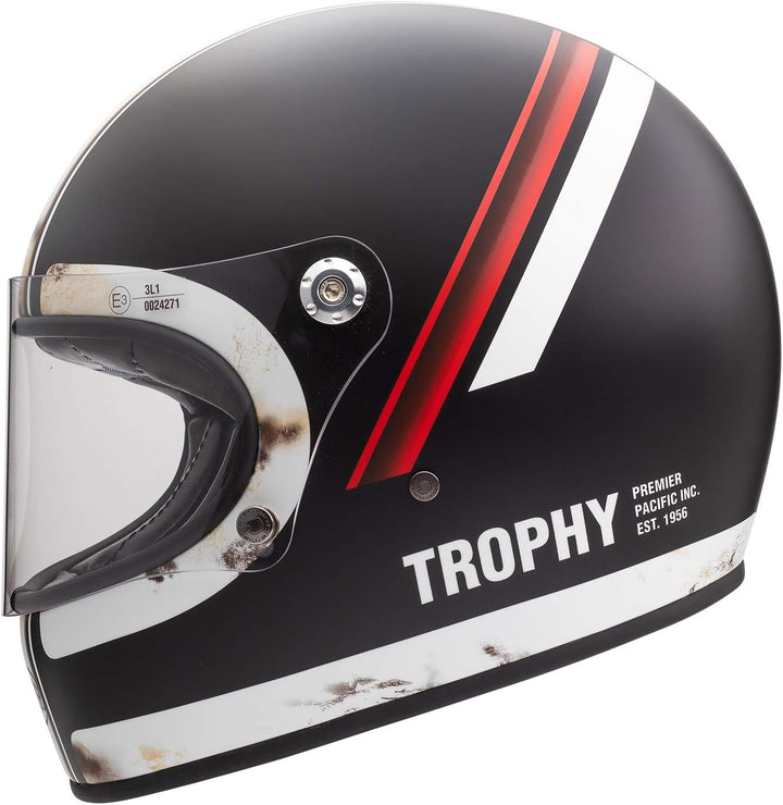 Premier Helm Trophy DO 92 O.S. BM,SCHWARZ/Weiss/ROT,S S (55/56) SCHWARZ / WEISS / ROT, S (55/56) SCH