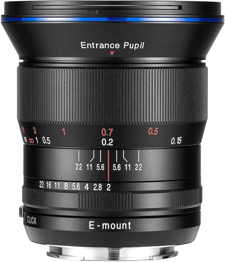 Laowa Kompatibel mit Sony FE Weitwinkelobjektiv VE1520SFE 15 mm F2 Zero Verzerrung, Schwarz