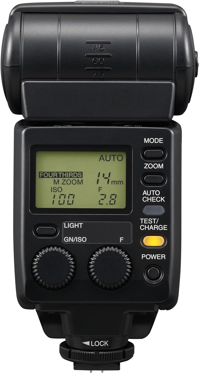 Panasonic DMW FL 500 E Externes Blitzlicht für Lumix DMC-L1, DMC-LC1/LC5, DMC-FZ50/30/20/10