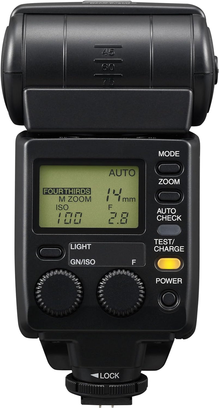 Panasonic DMW FL 500 E Externes Blitzlicht für Lumix DMC-L1, DMC-LC1/LC5, DMC-FZ50/30/20/10
