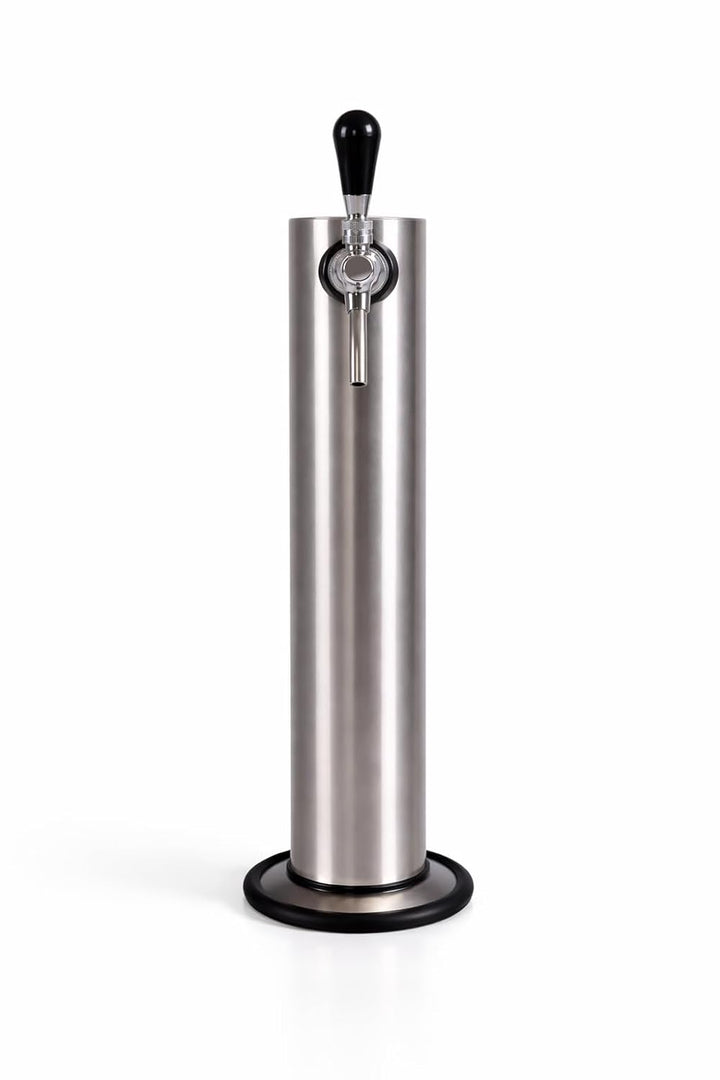 Schanksäule aus Edelstahl mit Kompensatorschankhahn auch für BK 160